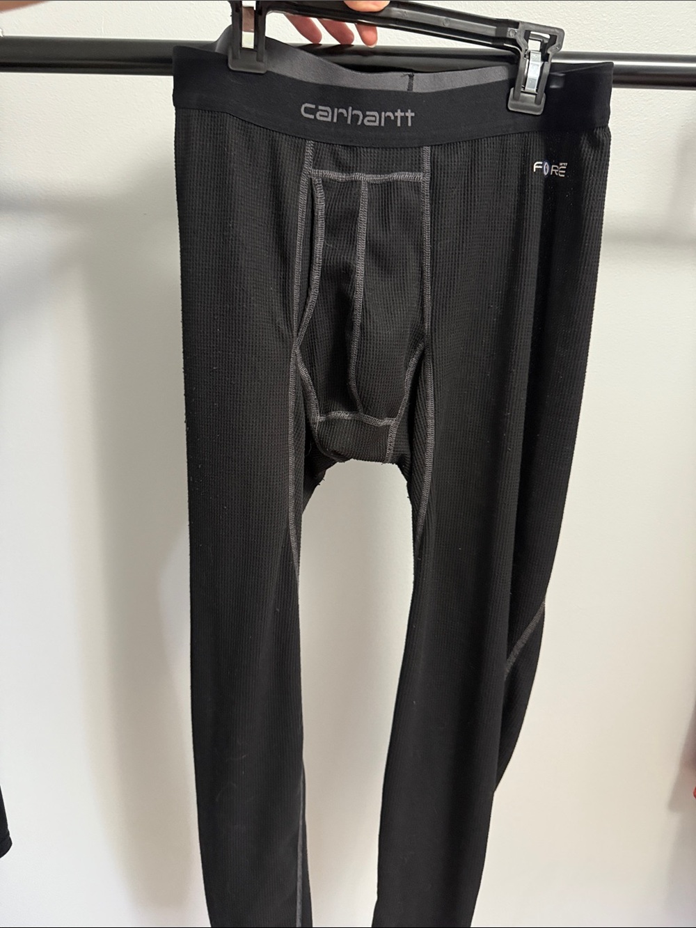 Carhartt Black Thermal Base Layer Long Johns